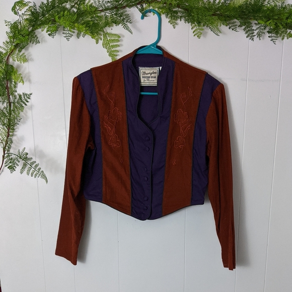 Vintage Jackets & Blazers - Vintage Wrangler cropped jacket 🤠